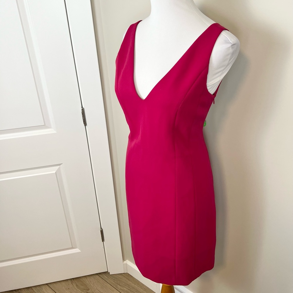 RW&CO. Fuchsia Dress with Lining - Picture 2 of 6